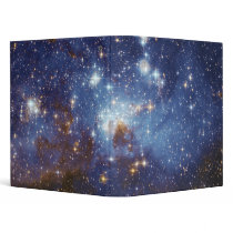 Milky Way Star Formation Stellar Nursery LH 95 Vinyl Binder