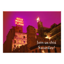 Mill City at Night invitations