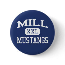 Mill Mustangs Middle Williamsville New York buttons