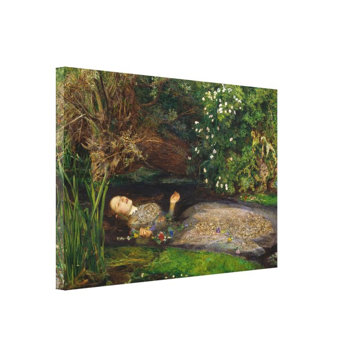 Millais Ophelia CC0496 Wrapped Canvas