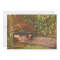Millais' Ophelia invitations