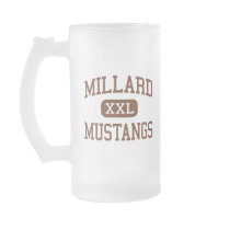 Millard - Mustangs - High - Pikeville Kentucky mugs by customteamsportswear Millard - Mustangs - High - Pikeville Kentucky mugs