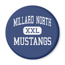 Millard North - Mustangs - High - Omaha Nebraska magnets
