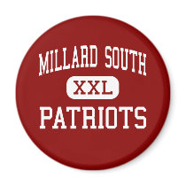 Millard South - Patriots - High - Omaha Nebraska magnets