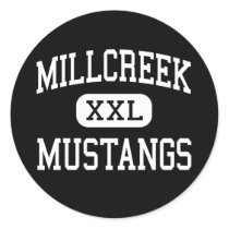 Millcreek - Mustangs - Junior - Bountiful Utah Stickers