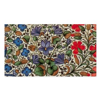 Mille fleurs - medieval flowers profilecard