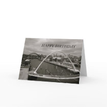 Millenium Bridge HAPPY BIRTHDAY Card