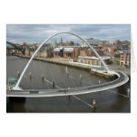 Millenium Bridge Newcastle England Card