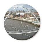 Millenium Bridge Newcastle  England Magnet