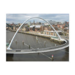 Millenium Bridge Newcastle  England Post Card