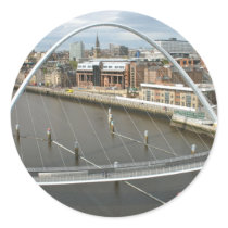 Millenium Bridge Newcastle England Stickers
