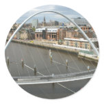 Millenium Bridge Newcastle England Stickers