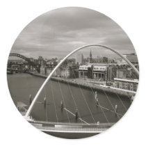 Millenium Bridge Newcastle upon Tyne Stickers
