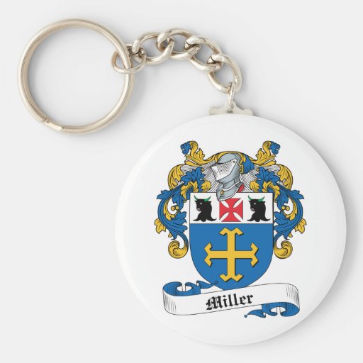 Miller Family Crest Keychain