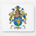 Miller Family Crest mousepads by coatsofarms Miller Family Crest mousepads