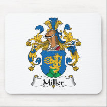 Miller Family Crest mousepads by coatsofarms Miller Family Crest mousepads