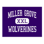 Miller Grove - Wolverines - High - Lithonia Postcard