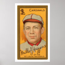 Miller Huggins Cardinals Baseball 1911 Poster