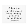 Miller on Chaos Postcards