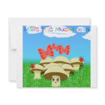 Millie The Mushroom invitations by x2succeed Millie The Mushroom invitations