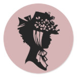 Millinery 28 blush pink sticker © Angel Honey 2010