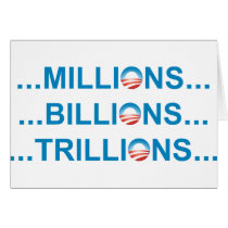 MILLION BILLION TRILLION cards