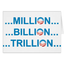 MILLION BILLION TRILLION cards