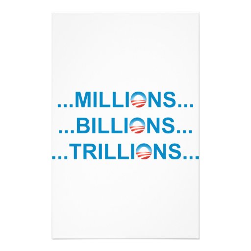 MILLION BILLION TRILLION CUSTOMIZED STATIONERY from Zazzle.com