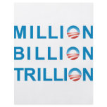 MILLION BILLION TRILLION flyers