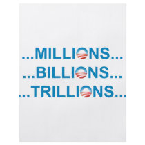 MILLION BILLION TRILLION PERSONALIZED FLYER