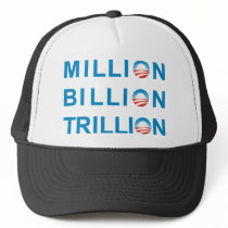 MILLION BILLION TRILLION hats by NobamaShop MILLION BILLION TRILLION hats