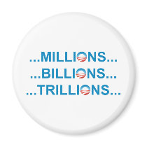 MILLION BILLION TRILLION magnets