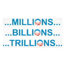 MILLION BILLION TRILLION photo cards