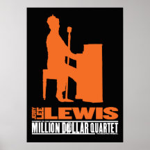 Million Dollar Quartet Lewis Posters