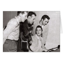 Million Dollar Quartet Photo Greeting Card