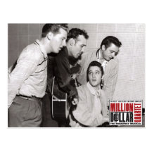 Million Dollar Quartet Photo Post Card
