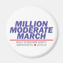 Million Moderate March Blue Stack Magnet