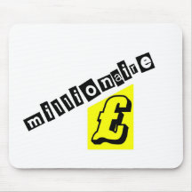 Millionaire Yellow Mousemats