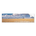 millionChristians.com Bumber Sticker bumper stickers