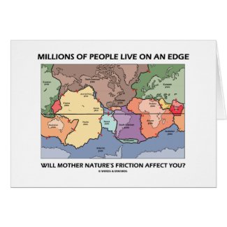 Millions Of People Live On An Edge (Earth Science) card