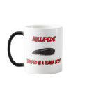 Millipede trapped in a human body mugs