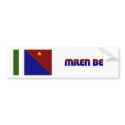 Milne Bay Province, PNG bumper stickers by Vexillophile Milne Bay Province, PNG bumper stickers