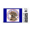 Milner for President Postage Stamps