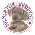Milner for President Sticker by mikek92349 Milner for President Sticker