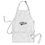 Milton Classic Style Name aprons