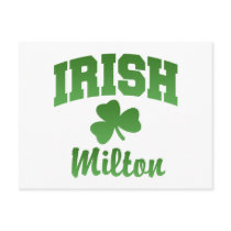 Milton Irish Postcard by irish_shirts Milton Irish Postcard