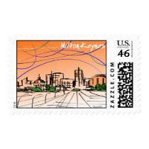 Milton Keynes postage set
