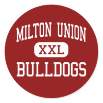 Milton Union - Bulldogs - Middle - West Milton stickers by customteamsportswear Milton Union - Bulldogs - Middle - West Milton stickers