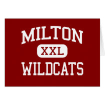 Milton - Wildcats - High - Milton Massachusetts cards by customteamsportswear Milton - Wildcats - High - Milton Massachusetts cards