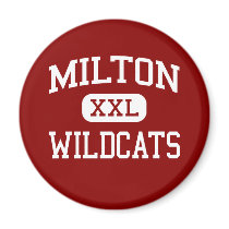 Milton - Wildcats - High - Milton Massachusetts magnets by customteamsportswear Milton - Wildcats - High - Milton Massachusetts magnets